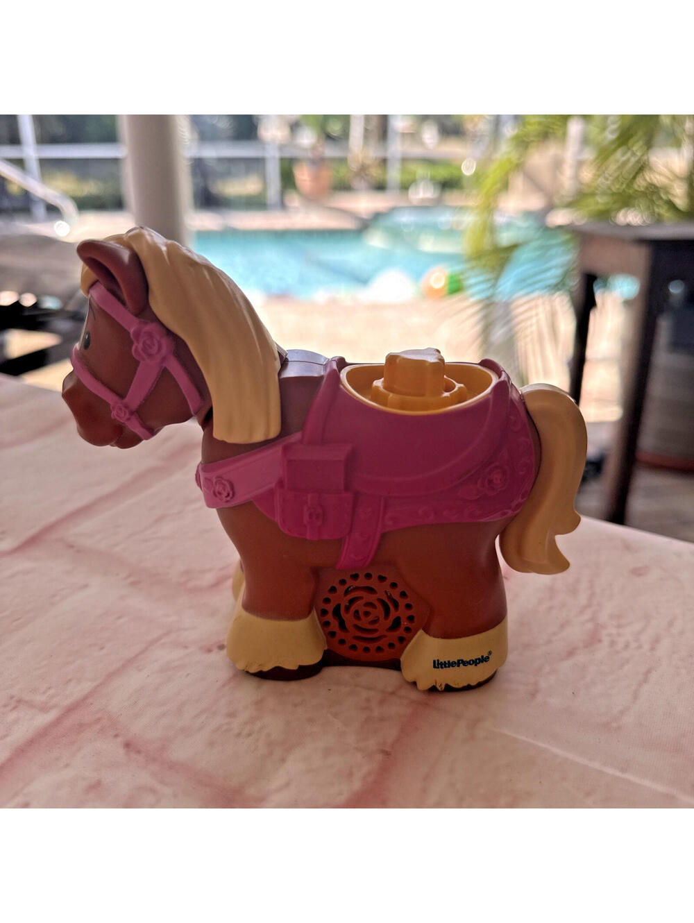 Fisher Price Little People Belle Princess Horse Working Sounds Philippe